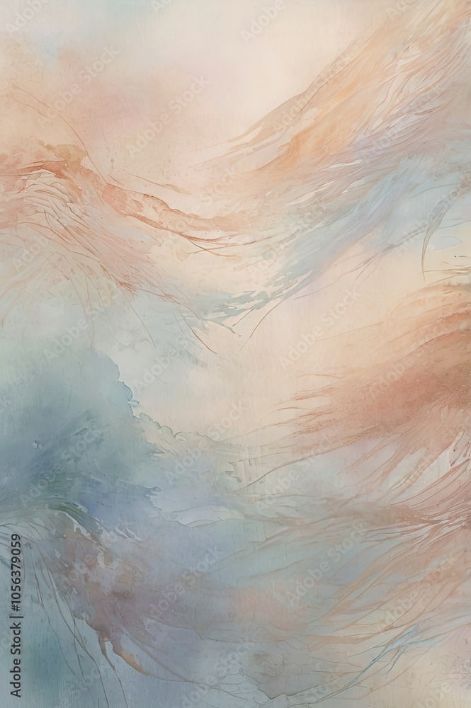 Naklejka premium abstract watercolor background generative ai