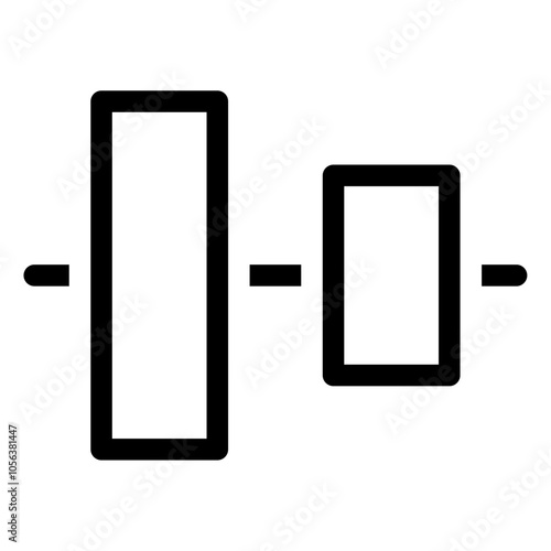middle alignment icon