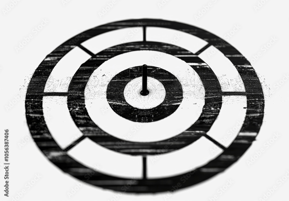 Black Target Sight Icon Simple Minimalistic Vector Illustration Black Target Sight Icon Simple Minimalistic Vector Illustration