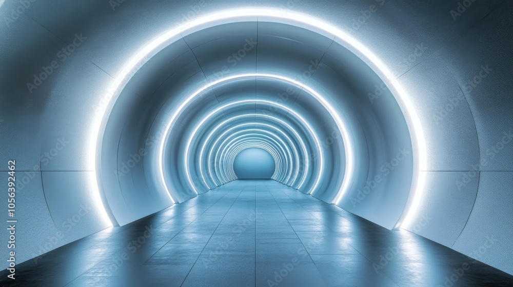 light tunnel in the tunnel light tunnel in the tunnel