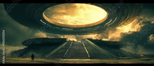 Fototapeta Naklejka Na Ścianę i Meble -  space station in space