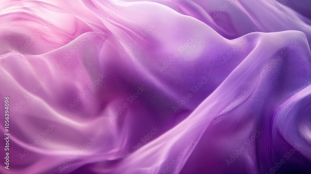 Obraz premium Abstract Purple Silk Fabric