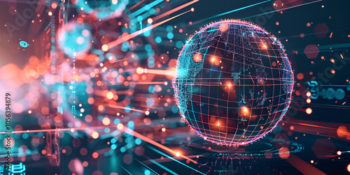 Digital World Connectivity and Information Exchange
