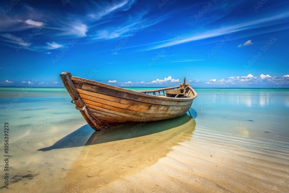 Minimalist brushstrokes paint a nostalgic picture of Normandy's windswept shores. Minimalist brushstrokes paint a nostalgic picture of Normandy's windswept shores.