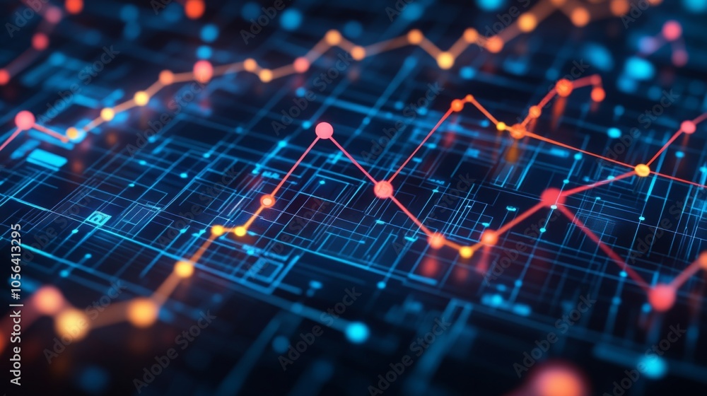 Bright Trends in Technology with High Contrast Elements Bright Trends in Technology with High Contrast Elements