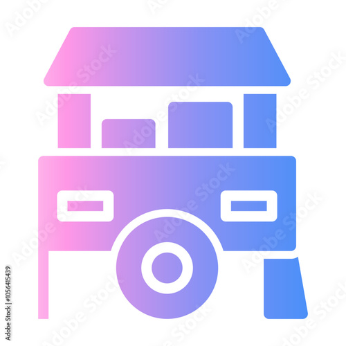 food court Gradient icon