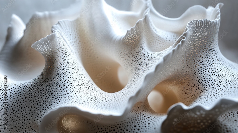 Abstract White Texture: Organic Geometric Design Abstract White Texture: Organic Geometric Design