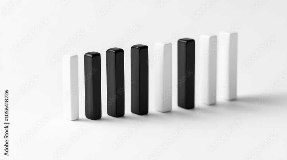 Minimalist Design with High Contrast Elements Minimalist Design with High Contrast Elements