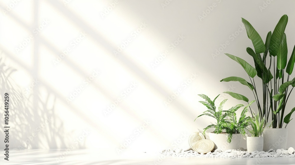 Modern Design with High Contrast Soft Light Background Modern Design with High Contrast Soft Light Background