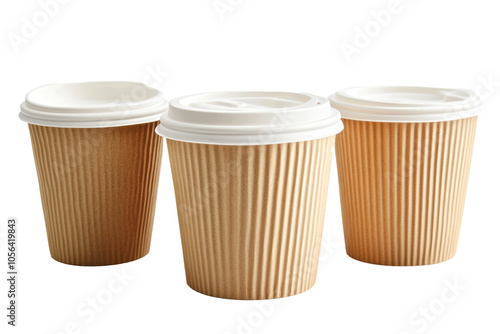 Wallpaper Mural PNG Image of paper coffee cups Torontodigital.ca