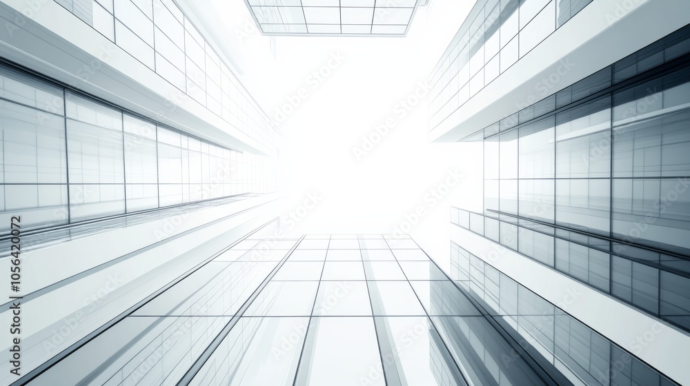 Modern Management Design with Bright High Contrast Elements Modern Management Design with Bright High Contrast Elements