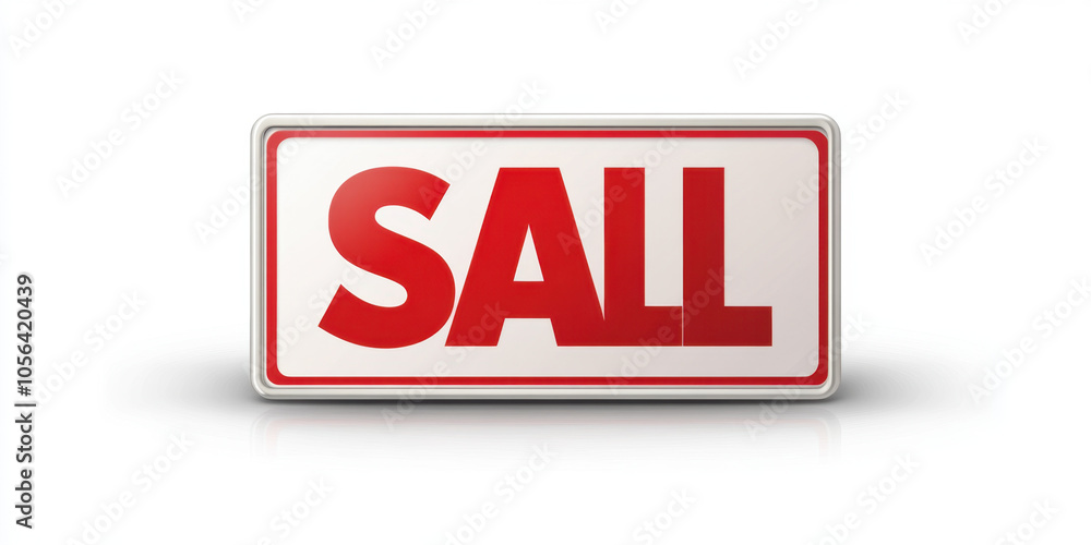 Sale sign on transparent solid white background, conveying sense of urgency and excitement for shoppers. Perfect for promotions and discounts Sale sign on transparent solid white background, conveying sense of urgency and excitement for shoppers. Perfect for promotions and discounts