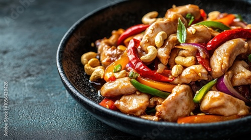 Delicious Cashew Chicken Stir Fry photo