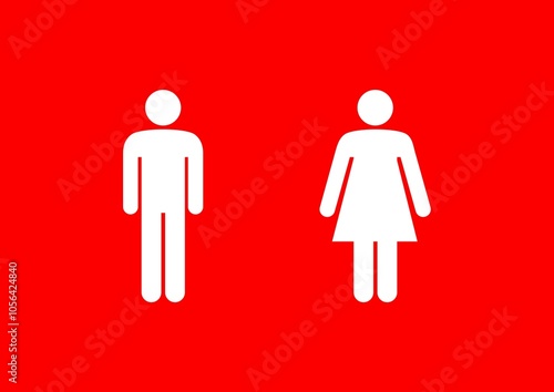 Man Woman Toilet icon