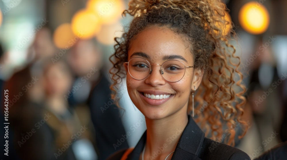 Professional Networking Event with Diverse Businesspeople Professional Networking Event with Diverse Businesspeople