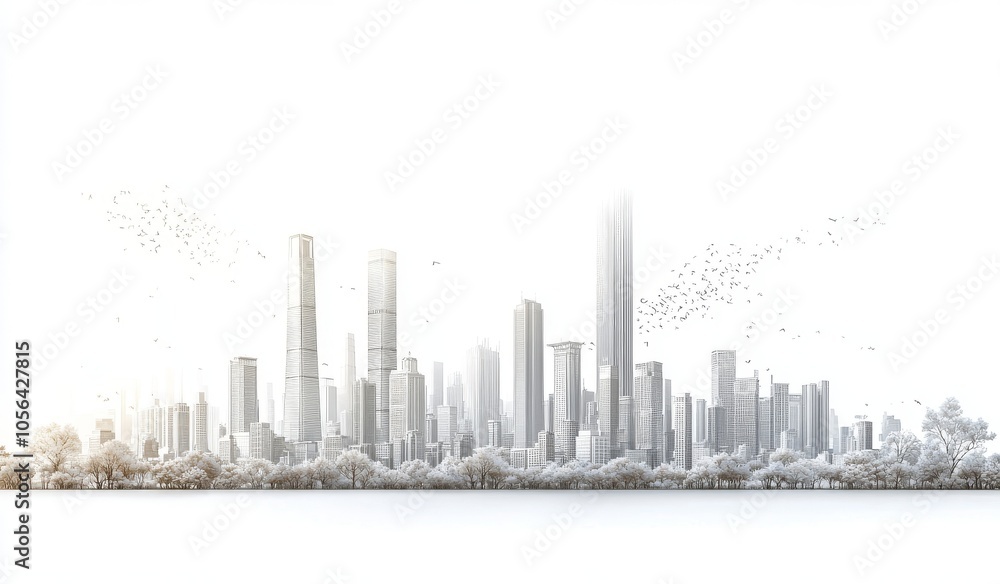 Fototapeta premium city background