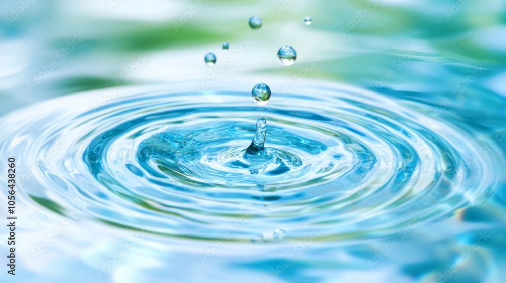 Gentle Ripples on Water Surface with Soft Focus Gentle Ripples on Water Surface with Soft Focus