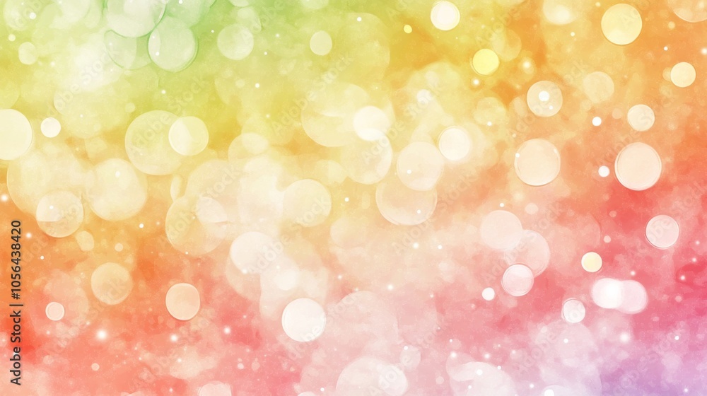 Fototapeta premium Gentle Watercolor Wash with Soft Diffused Lighting