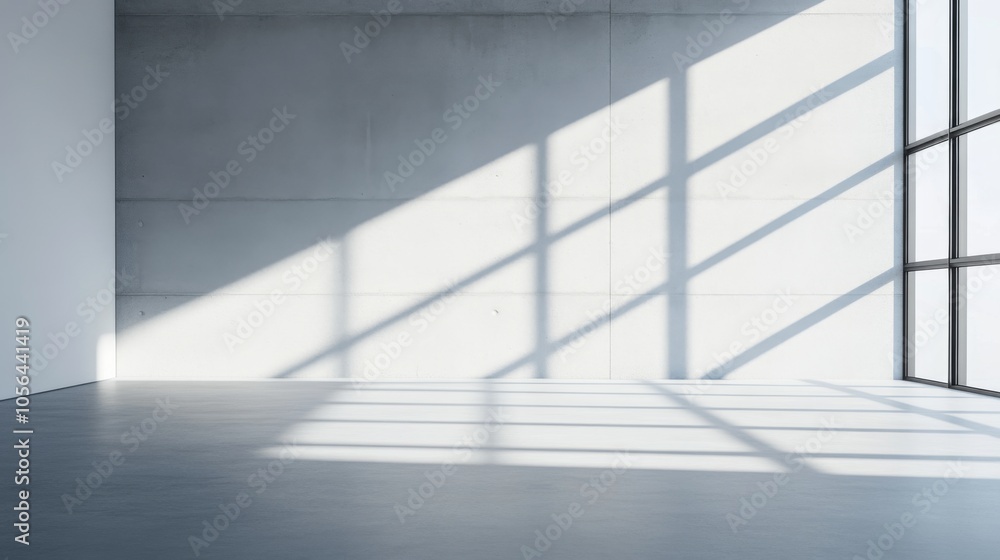 Obraz premium Soft Focus Gentle Lighting in Clean Simple Space