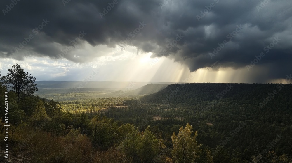Ominous storm clouds generative ai Ominous storm clouds generative ai