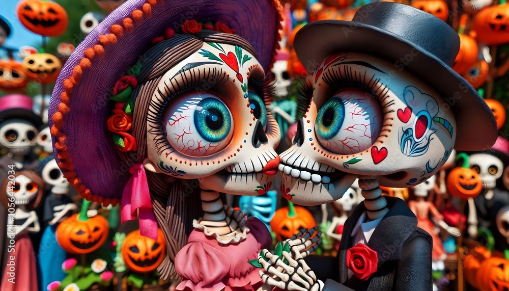 Amor Eterno: Catrinas Enamoradas Amor Eterno: Catrinas Enamoradas