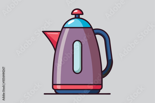 Electric kettle for home use in the kitchen.