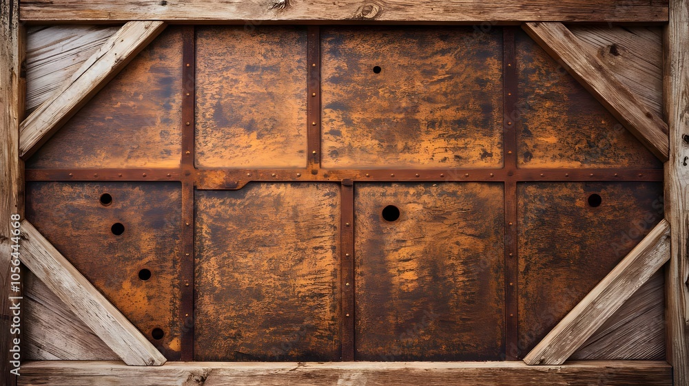 Old rusty zinc wall panels with rusty texture as a background. Vintage retro interior design concept. Rusty zinc sheets. Place to add text and design. Photo of rotten zinc surface. Iron sheets. Old rusty zinc wall panels with rusty texture as a background. Vintage retro interior design concept. Rusty zinc sheets. Place to add text and design. Photo of rotten zinc surface. Iron sheets.