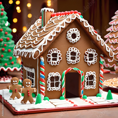 gingerbread house photo