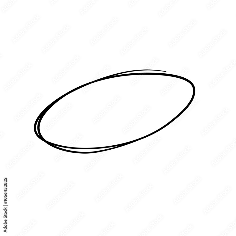 Doodle marker circle Doodle marker circle