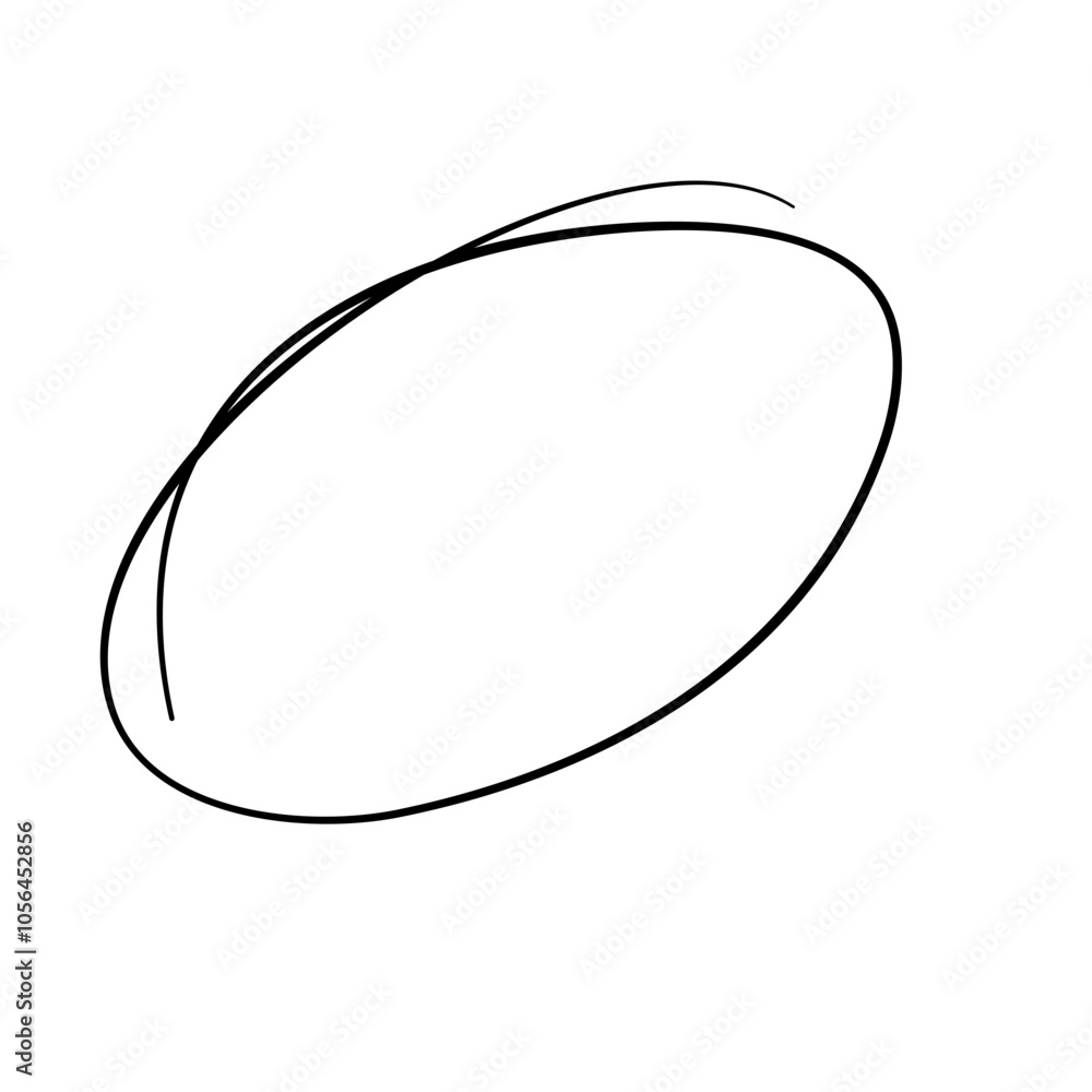 Doodle marker circle Doodle marker circle