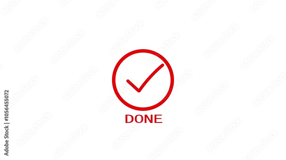 Check mark icon animation. Yes, confirm, select icon, approved or right button isolated. Check mark icon animation. Yes, confirm, select icon, approved or right button isolated.