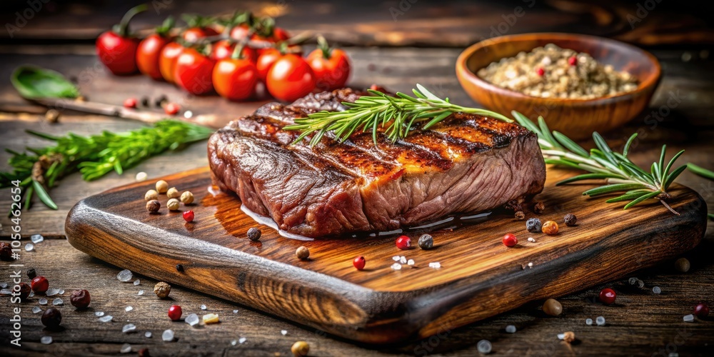 Perfect Meat Steak Barbecue Grill Recipe Menu on Dark Background for BBQ Lovers Perfect Meat Steak Barbecue Grill Recipe Menu on Dark Background for BBQ Lovers