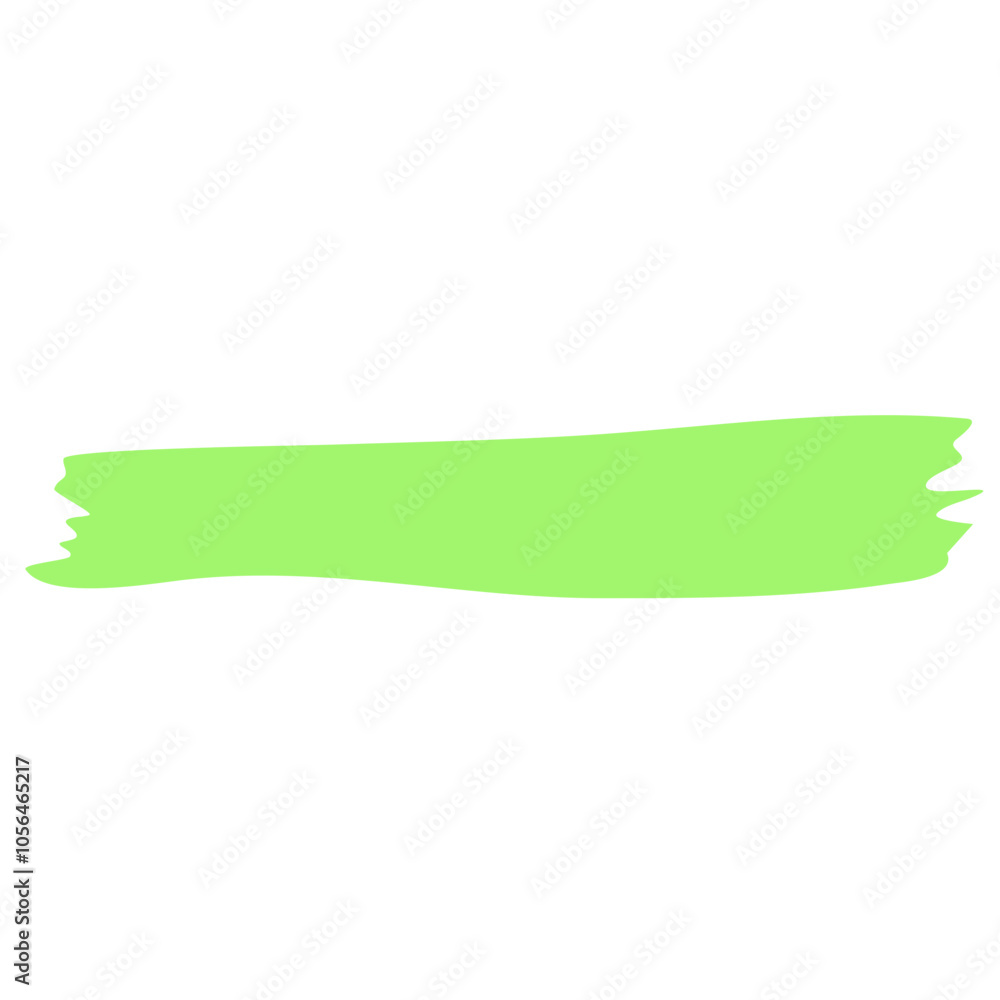 Obraz premium Green highlight marker