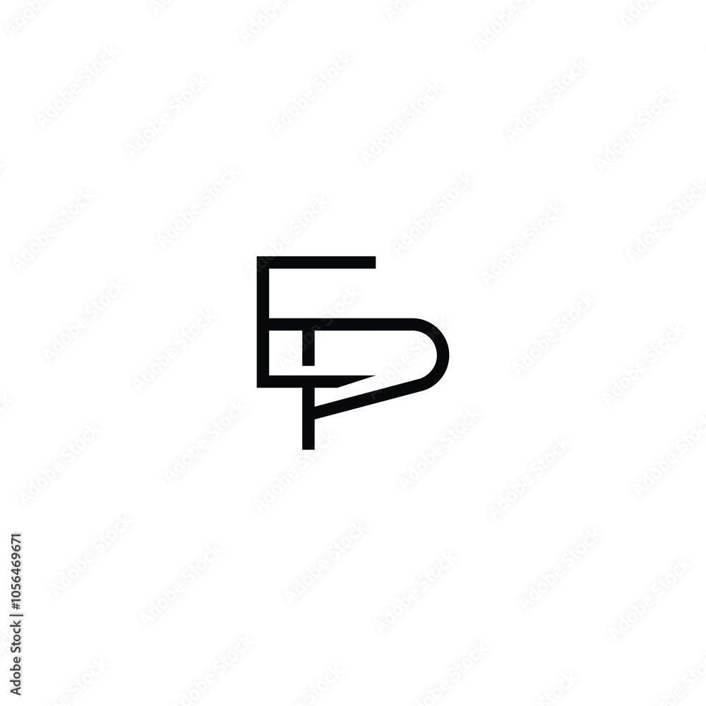EP monogram logo design letter text name symbol monochrome logotype alphabet character simple logo EP monogram logo design letter text name symbol monochrome logotype alphabet character simple logo