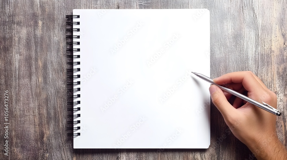 A blank canvas for creativity and ideas