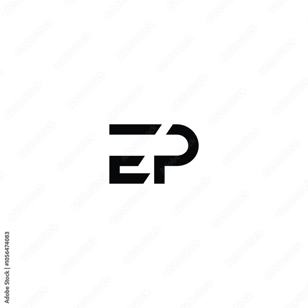 EP monogram logo design letter text name symbol monochrome logotype alphabet character simple logo EP monogram logo design letter text name symbol monochrome logotype alphabet character simple logo