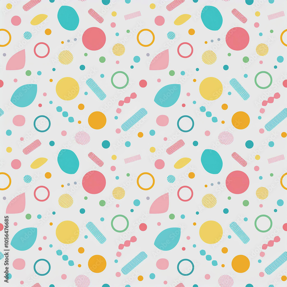 Joyful Abstract Shapes, Bright Hues, Playful Design! Joyful Abstract Shapes, Bright Hues, Playful Design!
