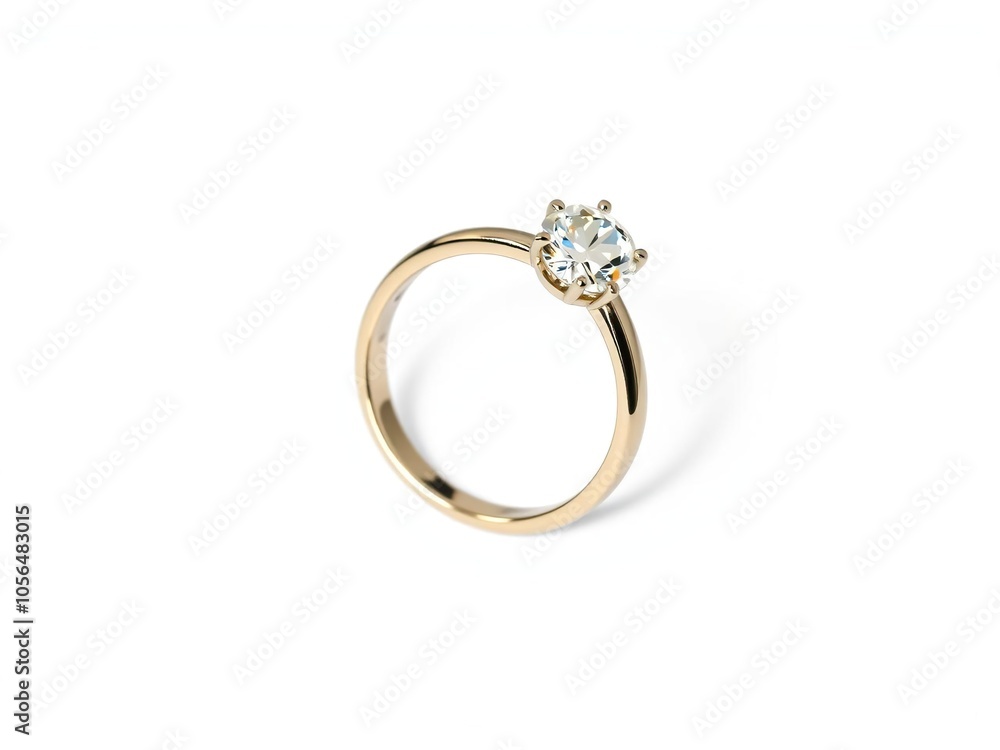 Diamond ring with intricate design and sparkling center stone on a white background, white background, marriage Diamond ring with intricate design and sparkling center stone on a white background, white background, marriage