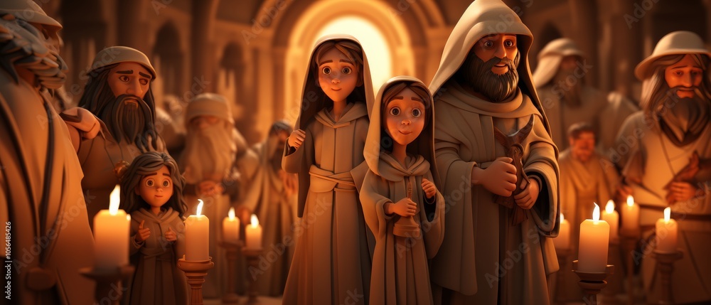 Celebrating Candlemas with Animated Characters Celebrating Candlemas with Animated Characters