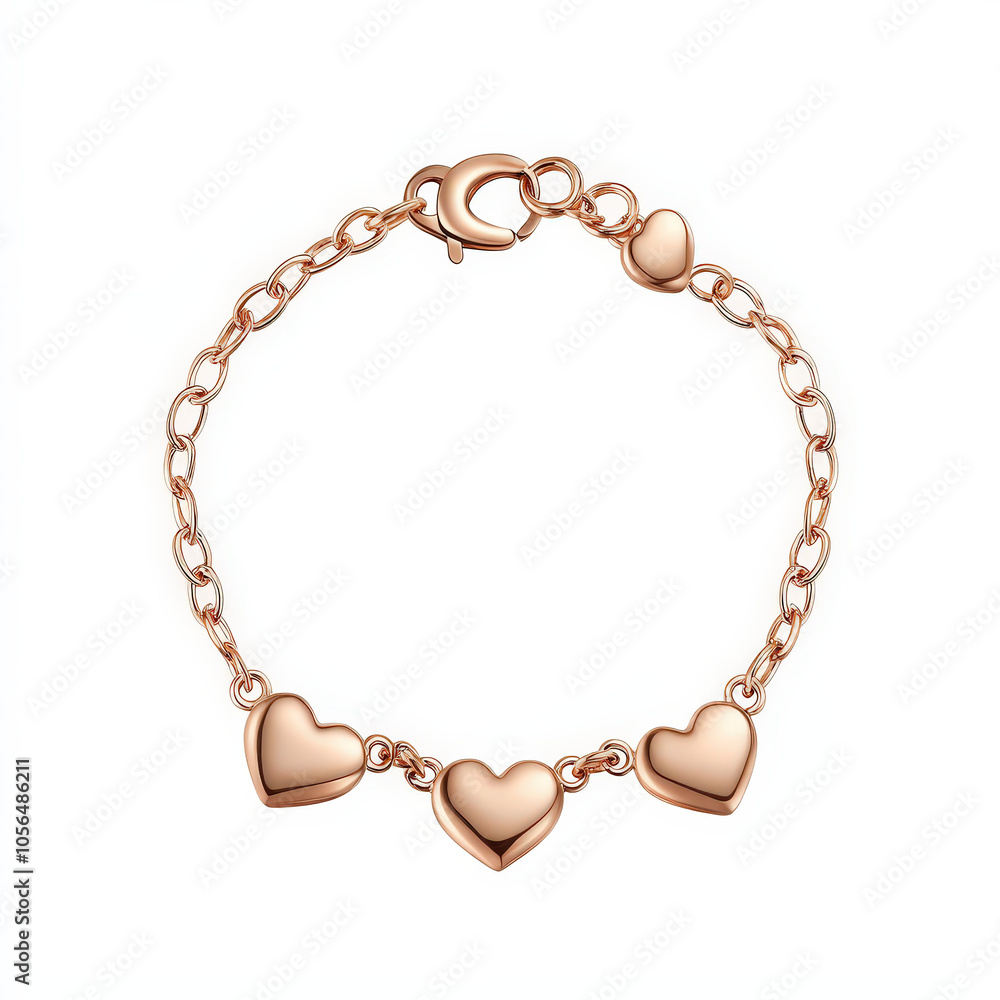 Heart-shaped metal jewelry, a symbol of love and connection, adorns the neck, wrist, and chest Heart-shaped metal jewelry, a symbol of love and connection, adorns the neck, wrist, and chest
