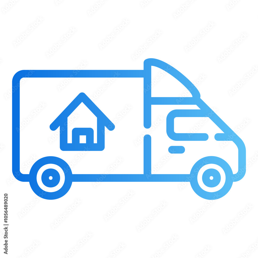 truck Gradient icon truck Gradient icon