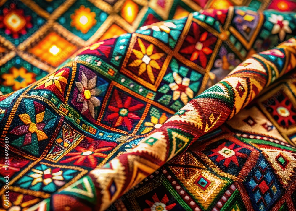 Abstract Geometric Pattern Fabric for Modern Home Decor and Fashion Applications Abstract Geometric Pattern Fabric for Modern Home Decor and Fashion Applications
