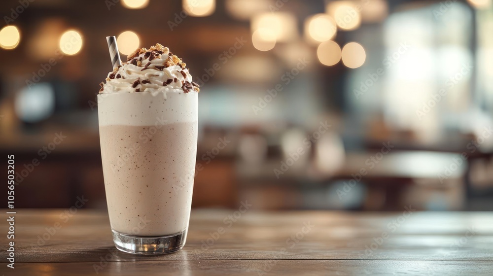 Drinks with cinnamon topping, chocolate and vanilla ice cream, Drinks with cinnamon topping, chocolate and vanilla ice cream,