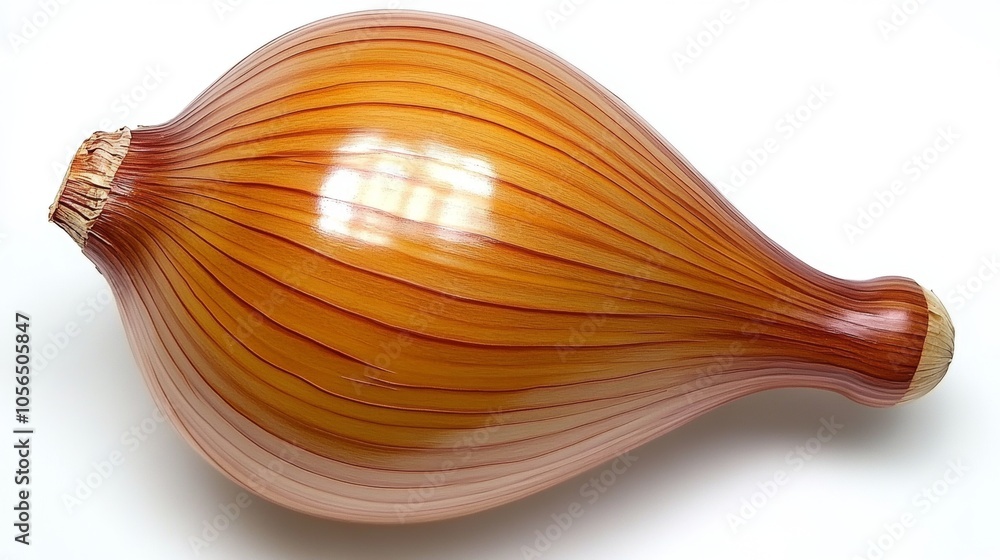 Fresh Brown Onion Isolated on White Background Fresh Brown Onion Isolated on White Background