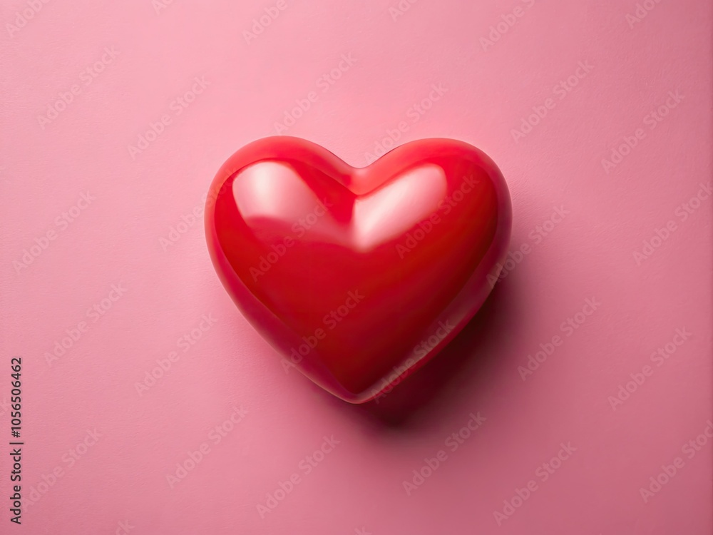 With a striking red heart against a gentle pink backdrop, love and affection intertwine beautifully, crafting a romantic scene filled with warmth and tenderness. With a striking red heart against a gentle pink backdrop, love and affection intertwine beautifully, crafting a romantic scene filled with warmth and tenderness.