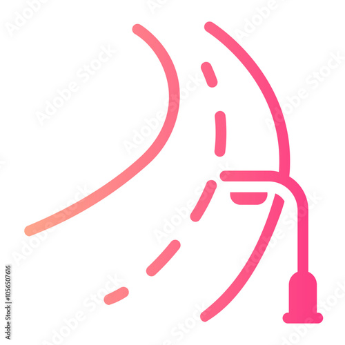 road Gradient icon