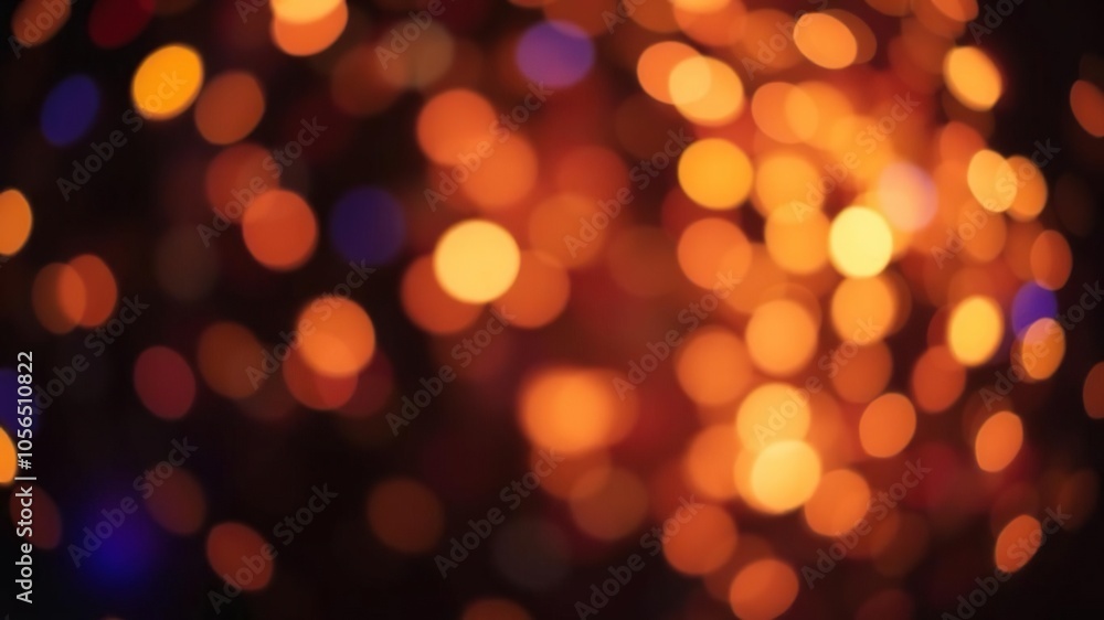 Abstract bokeh light creating a mesmerizing pattern on a dark background, illumination, texture Abstract bokeh light creating a mesmerizing pattern on a dark background, illumination, texture