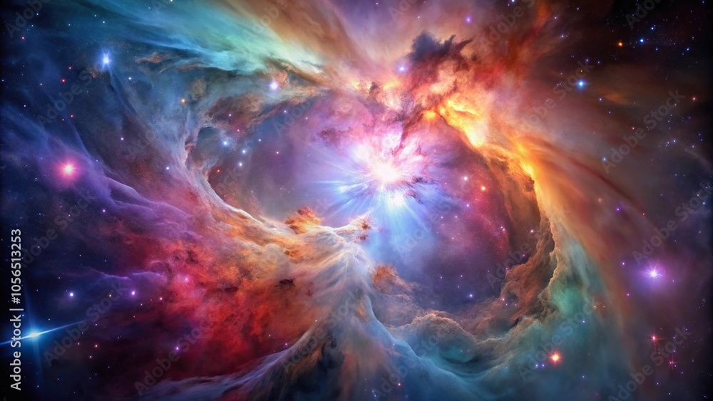 Aerial view of the Orion Nebula Aerial view of the Orion Nebula