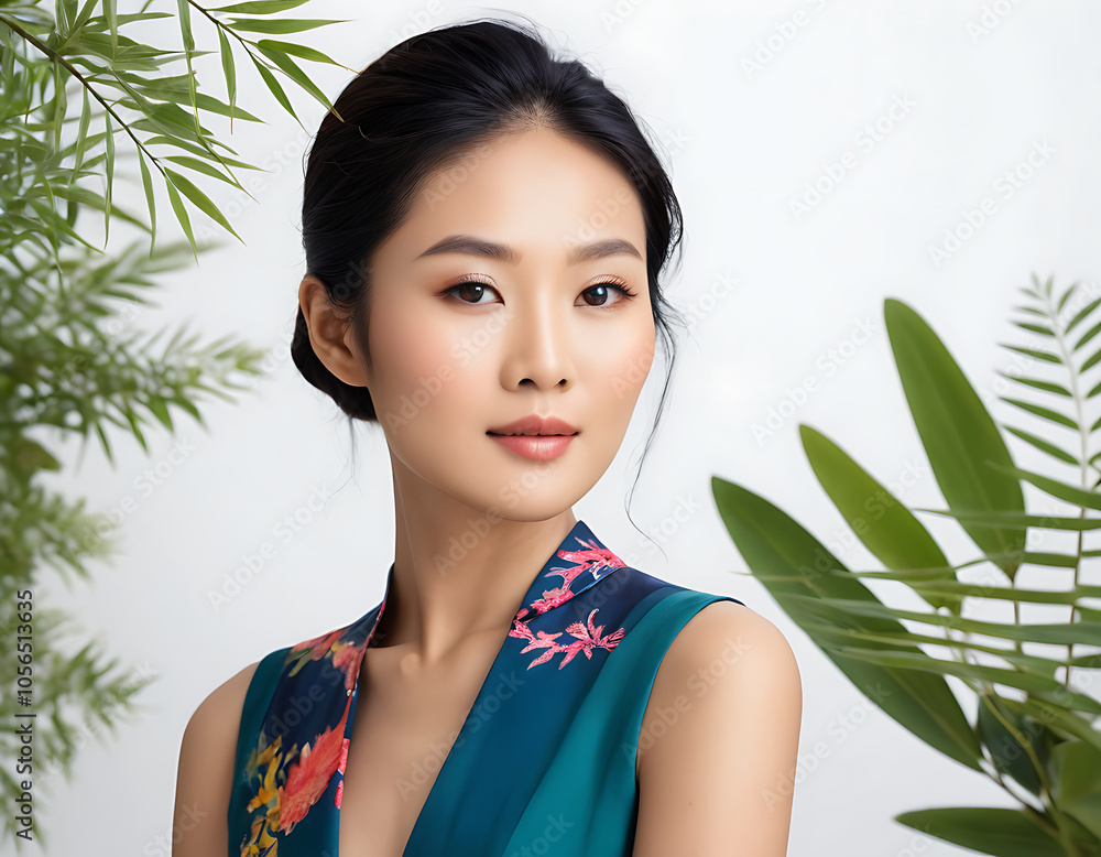 Elegance in Green, Generative Ai Elegance in Green, Generative Ai