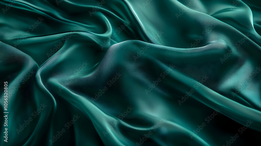 Teal Fabric Abstract Background Image Teal Fabric Abstract Background Image